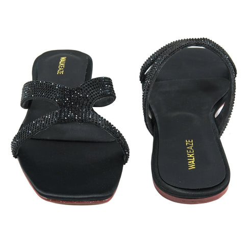 Women Formal Slippers - 40846S - Slippers - Walkeaze